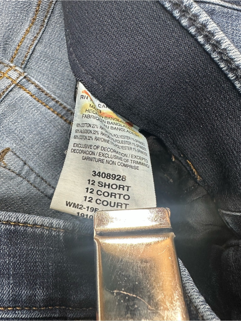 Lee Flex Motion Women’s Regular Fit Bootcut Jeans Size 12 Short Mid Rise Stretch - Picture 11 of 12